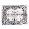 Bestgift Men's Paisley Print Head Wrap Scarf Wristband Bandana One Size White 1 view 1