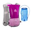AONIJIE Hydration Vest Pack Backpack 5L Marathoner Running Race Hydration (Rose Red and 1.5L Water Bladder) view 2