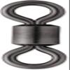 Black SS Rolling Swivel #4 view 1