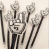 L LIFETIME Sports Fan Foam Finger Pens - 12 Pack: #1 Choice for Party, Office, Team Building - Ideal for Basketball, Baseball, Football, Soccer Enthusiasts - Perfect Birthday Decor & Favors view 4