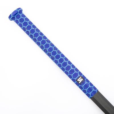 SNIPER SKIN ICT Lacrosse Grip - Waterproof Replacement Grip Wrap - Perfect Team Swag - Easy to Install, Strong Sports Grip - Blue Hex