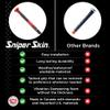 Sniper Skin Baseball Heat-Activated Bat Grip, Easy Install Tacked Non-Slip for Baseball & Softball Sports, Custom Fit Wrap That Lasts Up to 3 Times Longer - Inferno II view 4