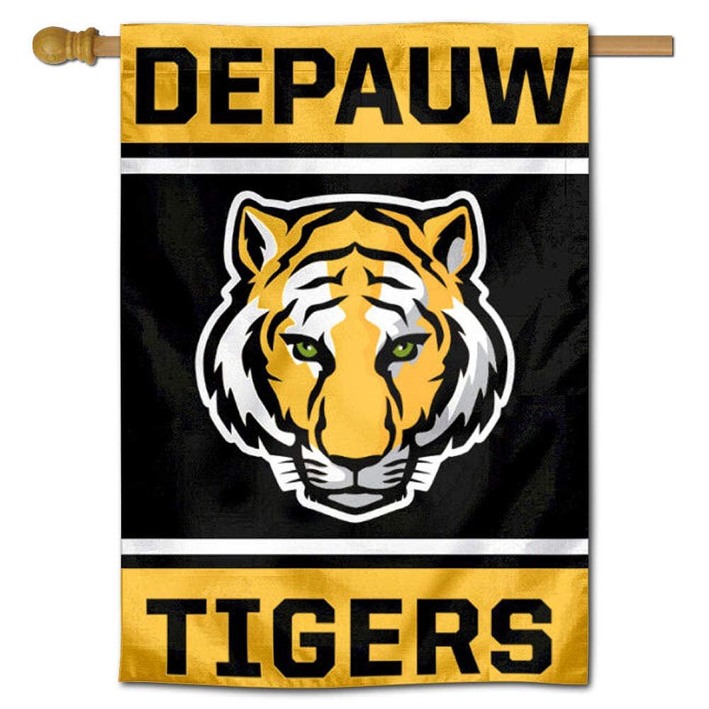 DePauw Tigers Two Sided and Double Sided House Flag