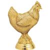 Crown Awards Chicken Trophies, 5.25" Gold Chicken Trophy with Custom Engraving 10 Pack Prime view 2