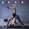 Rymora Grip Socks for Women & Men (2 Pairs: Purple & Teal) (Small: US Men: 4-7 / US Women: 5-8) - Sticky Anti Slip Non Skid - Perfect for Yoga, Pilates, Barre, Hospital, Labor view 4