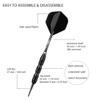 sanfeng Professional Soft Tip Darts Set 20 Grams W/ 50 O-Rings- 30 Darts Plastic Tip + Black Aluminum Shafts + 6 Standard Flights + Portable Case for Electronic Dart Board view 2