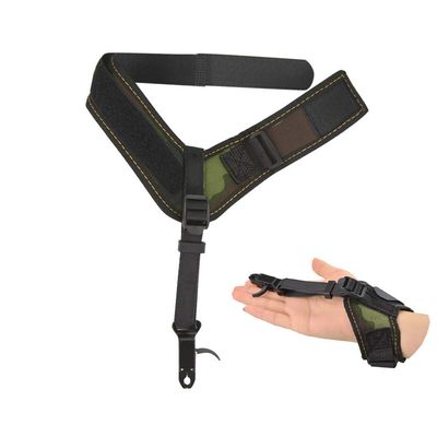 ZSHJGJR Archery Release Trigger Caliper Compound Bow Release Aids Wrist Release Composite Nylon Strap Bow Quick Release for Hunting Shooting