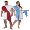 California Costumes, Adult Party Toga Costume Large/X-Large Multi, Red/Blue view 1