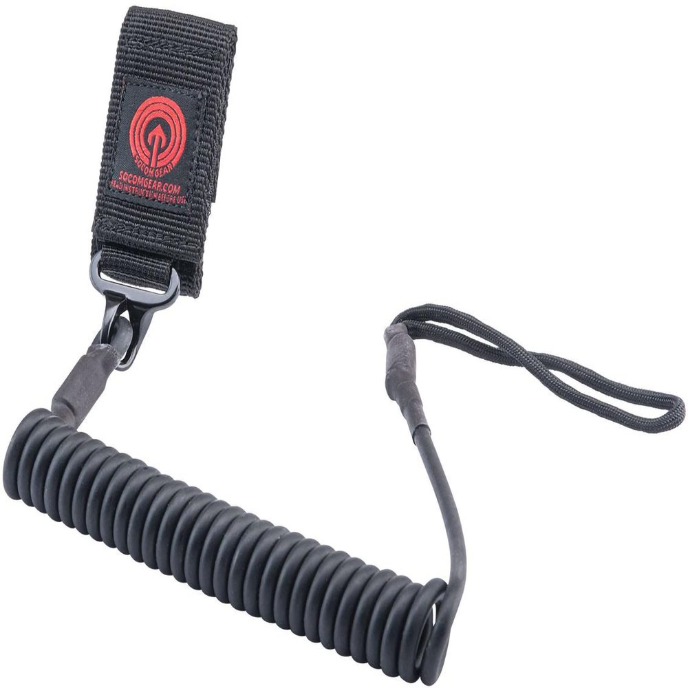 Evike - Matrix M1 Mil-Style Tactical Platform Retention Lanyard (Color: Black)