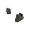 AMERIGLO Optic Compatible Sight Set for Glock - 3XL Tall Black Serrated .365" Front, Flat Black .451" Rear view 1
