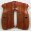 New, Wood Checkered Grips for CZ 75, CZ 85, Full Size, CZ 75 B, CZ 85 B view 1