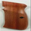New, Wood Checkered Grips for CZ 75, CZ 85, Full Size, CZ 75 B, CZ 85 B view 4