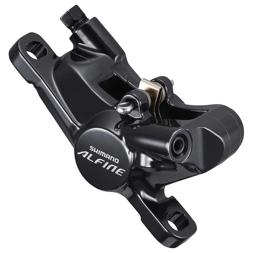 BR-S7000 Alfine 2-Piston calliper, Post Mount, Front or Rear, Black