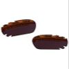 Vonxyz Lenses Replacement for Oakley Jawbone Vented | Jawbone Vented Asian Fit Sunglass - Bronze Brown Polarized view 2