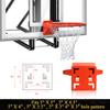 ProSlam Professional 180 Heavy Duty Breakaway Basketball Rim18 inch Double Spring Flex Rim Goal Replacement Fits 5"x5", 5"x4", 4"x3"5"x3" Hole Pattern Backboard view 4