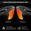 Betterun HD Yellow Replacement Lenses/Rubber Kits for Oakley Half Jacket XLJ view 3
