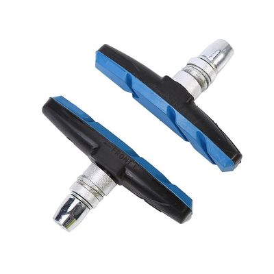 2Pcs Bike V Brake Pads Bicycle Brake Holder Cycling Brake Accessory(Blue)
