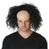 California Costumes Mens Clown Pattern Baldness Bald Cap Costume Wig, Black, One Size US view 3
