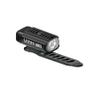 LEZYNE Hecto Drive 500XL Front Bicycle Rechargeable IPX7 White LED Road Mountain Gravel Bike Light w/Multiple Solid & Flash Modes | Integrated Versatile Mounting Strap, 500 Lumens, Gloss Black view 1