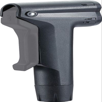 BBB Cycling Unisex ? Adult's Head for Bike Foot Dunlop Schrader Presta Valves Suitable for All BBB Bicycle Pumps DualHead 3.0 BFP-96, Black, One Size