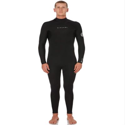 Rip Curl Men's Dawn Patrol 4/3mm Back Zip Full Wetsuit - Black - M