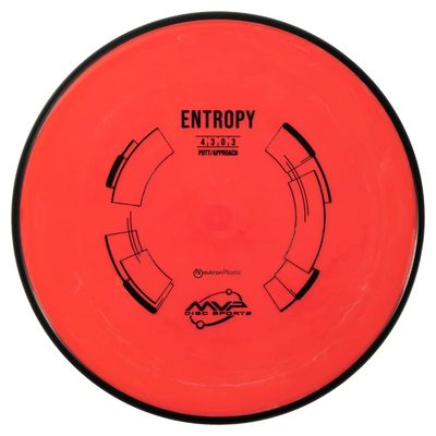 MVP Disc Sports Neutron Entropy Disc Golf Putter (170-175g / Colors May Vary)