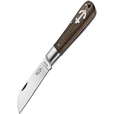 Otter - Messer Small Anchor Folder Smoked Oak OTT171ML