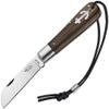 Otter - Messer Large Anchor Folder Smoked Oak OTT172ML view 1