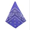 Bestgift Men's Paisley Print Head Wrap Scarf Wristband Bandana One Size Light Purple view 1