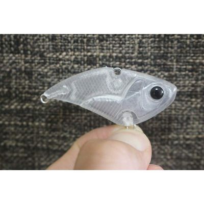 15 Pcs Unpainted Fishing Sinking Lipless VIB Traps Hard Baits Lures Body