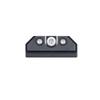 Night Fision Tritium Night Sight Set for CZ USA P-10 C/F - White Front Ring, U Notch Black Rear Rings view 1