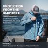 Grundns Womens Neptune Commercial Fishing Jacket | Waterproof, Adjustable, Sky Grey, XX-Large view 3