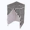 Impact 4'x4' Pop up Changing Dressing Room, Black and White view 1