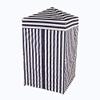 Impact 4'x4' Pop up Changing Dressing Room, Black and White view 3
