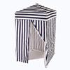 Impact 4'x4' Pop up Changing Dressing Room, Black and White view 4