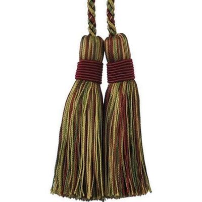 Belagio Enterprises BT-6003-17-61 Chair Tie, Wine/Gold