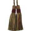 Belagio Enterprises BT-6003-17-61 Chair Tie, Wine/Gold view 1