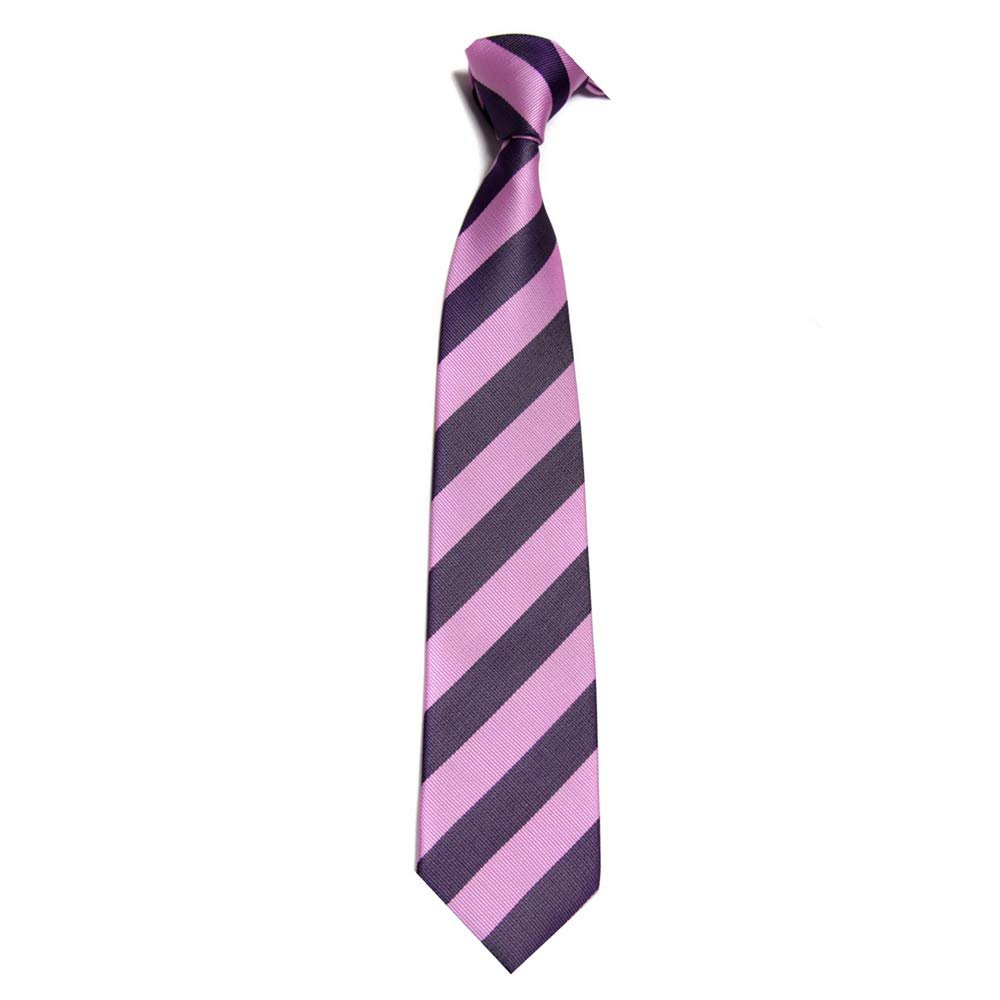 7.5CM New Striped Ties For Men Microfiber College Ties Regular School Daily Costume (A26 grey+blue)