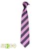 7.5CM New Striped Ties For Men Microfiber College Ties Regular School Daily Costume (A26 grey+blue) view 2