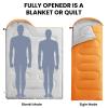 FARLAND Sleeping Bags 30 for Adults Teens Kids with Compression Sack Portable and Lightweight for 3-4 Season Camping, Hiking,Waterproof, Backpacking and Outdoors view 3