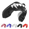 SAFEJAWZ Mouthguard for Braces, Upper & Lower Protection Remoldable Mouth Guard with Case for Boxing, Basketball, Football, MMA, Lacrosse, Hockey and All Contact Sports One Size (Fangz) view 1