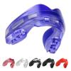 SafeJawz Mouthguard for Braces, One Size Re-Mouldable Mouth Guard with Case for Boxing, Basketball, Football, MMA, Lacrosse, Hockey and All Contact Sports (Ice Blue) view 1