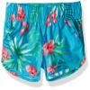 Kanu Surf Little Girl's Sandy UPF 50+ Quick Dry Beach Elastic Waist Boardshort Swimwear, Leonie Aqua Floral, Large (6) view 1