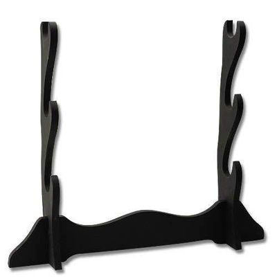 Ace Martial Arts Supply 3 Sword Stand Table Display Three Piece Tiers