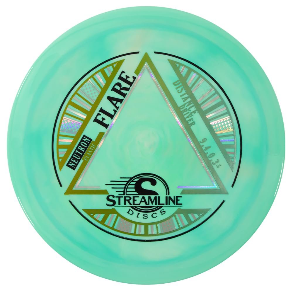 Streamline Discs Neutron Flare Disc Golf Distance Driver (170-175g / Colors May Vary)