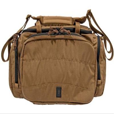 Grey Ghost Gear Range Bag, Coyote Brown, 500D Cordura Nylon, 9"x20"x7", 1,260 Total Cubic Inches