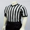 Smitty | BKS-201 | 1" Stripe | 3" Side Panel | Mesh Basketball Referee Shirt | Official's Choice! (Small) view 1