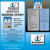 Brampton Marine Epoxy Strong Bonding for Boat Repair - Bonds in 30 Minutes, Water Resistant (16 Ounce) view 3
