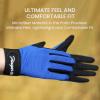 FINGER TEN Horse Riding Gloves Kids Boys Girls Youth 1 Pair, Bike Gardening Cycling Hiking Gloves Full Finger, Color Blue Summer Comfortable Grip for Kid Large (Kids-Blue, Large) view 3