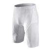 beroy Mens Compression Shorts Training Athletics Workout Tight Sports Base Layer with One Pocket for Phone(White,XL) view 1